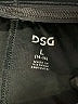 DSG 100% Polyester Chevron-herringbone Black Athletic Shorts Size 14 - 16 - photo 3