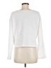 SO 100% Polyester White Pullover Sweater Size M - photo 2