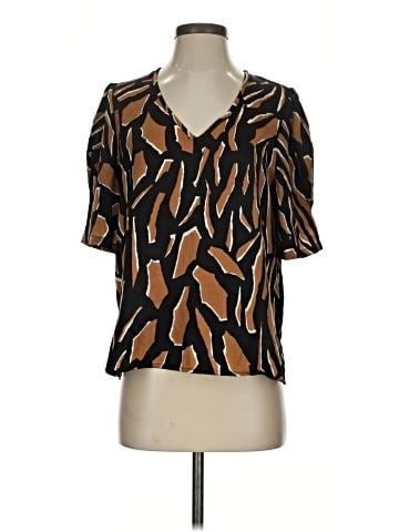 DKNY Short Sleeve Blouse (view 1)