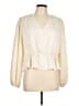 Express 100% Polyester Ivory Long Sleeve Blouse Size L - photo 1