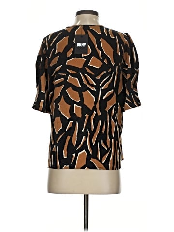 DKNY Short Sleeve Blouse (view 2)