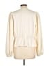 Express 100% Polyester Ivory Long Sleeve Blouse Size L - photo 2