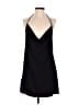 MNG Solid Black Cocktail Dress Size 8 - photo 1