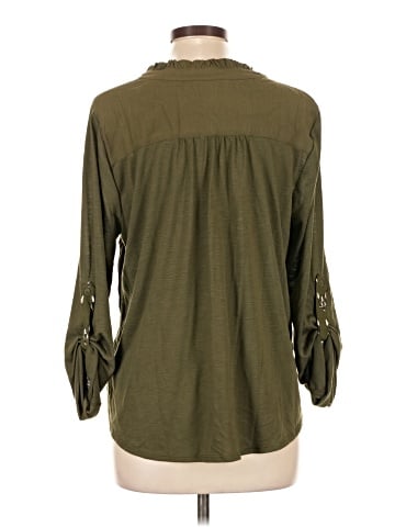 Porridge 3/4 Sleeve Blouse (view 2)