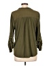 Porridge Green 3/4 Sleeve Blouse Size Lg (3) - photo 2