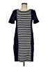 J.Crew Stripes Blue Casual Dress Size 6 - photo 1