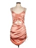 Zara Orange Cocktail Dress Size L - photo 1