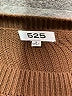 525 America 100% Cotton Brown Pullover Sweater Size S - photo 7