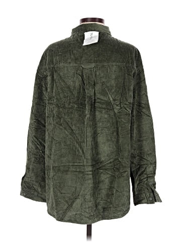 American Eagle Outfitters Long Sleeve Button-Down Shirt (view 2)