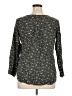 Suzanne Betro 100% Rayon Green Long Sleeve Blouse Size 1X - photo 2