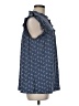 Matilda Jane Blue Sleeveless Blouse Size M - photo 4