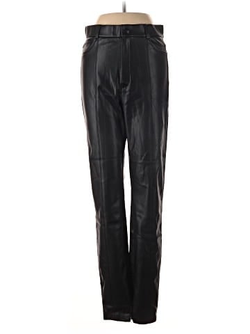 Zara Faux Leather Pants (view 1)