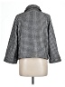 Greylin Checkered-gingham Gray Coat Size L - photo 2