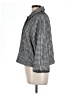 Greylin Checkered-gingham Gray Coat Size L - photo 5