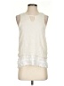 Ella Moss 100% Rayon Ivory Sleeveless Blouse Size S - photo 1