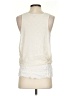 Ella Moss 100% Rayon Ivory Sleeveless Blouse Size S - photo 2