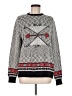 Koto Graphic Gray Pullover Sweater Size M - photo 1