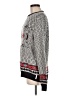 Koto Graphic Gray Pullover Sweater Size M - photo 5