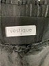 Vestique 100% Polyester Solid Black Casual Skirt Size S - photo 3