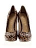 Joan & David Animal Print Brown Heels Size 8 1/2 - photo 2