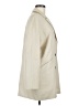 Club Monaco Solid Ivory Trenchcoat Size M - photo 4