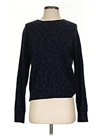 Aqua Cashmere Pullover Sweater (view 1)