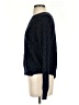 Aqua 100% Cashmere Animal Print Blue Cashmere Pullover Sweater Size S - photo 5