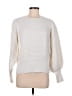 French Connection 100% Cotton Ivory Pullover Sweater Size M - photo 1