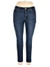 Angels Solid Blue Jeans Size 14 - photo 1