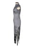 Assorted Brands Graphic Gray Cocktail Dress Size M - photo 5