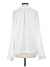 Michael Stars Solid White Long Sleeve Blouse Size Med (1) - photo 2