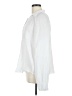 Michael Stars Solid White Long Sleeve Blouse Size Med (1) - photo 5