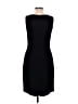 Liz Claiborne 100% Polyester Solid Black Cocktail Dress Size 8 - photo 2