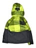 Columbia 100% Polyester Color Block Green Snow Jacket Size 8 - photo 2