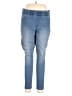 Old Navy Solid Blue Jeans Size 14 - photo 1
