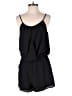Aqua Solid Black Romper Size M - photo 1