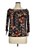 Daniel Rainn Black 3/4 Sleeve Blouse Size XL (estimated) - photo 1
