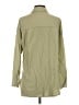 DAZY Solid Green Long Sleeve Blouse Size S - photo 2