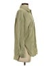 DAZY Solid Green Long Sleeve Blouse Size S - photo 4