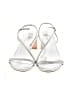 Reformation Metallic Silver Sandals Size 10 - photo 2