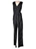 Emma & Michele Stripes Black Jumpsuit Size 6 - photo 1