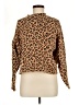 Ann Taylor Animal Print Brown Cardigan Size M - photo 1