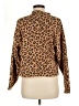 Ann Taylor Animal Print Brown Cardigan Size M - photo 2