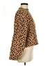 Ann Taylor Animal Print Brown Cardigan Size M - photo 4
