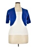 Roz & Ali Blue Cardigan Size 2X - photo 1