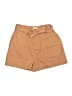 See U Soon 100% Cotton Solid Tan Khaki Shorts Size 6 - photo 1
