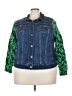 Torrid Blue Denim Jacket Size 3X Plus (3) - photo 1