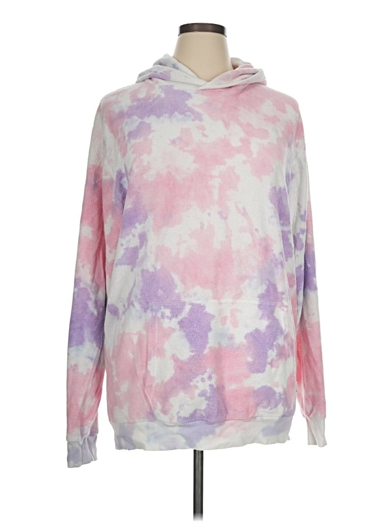 Pre-owned Feat Pullover Hoodie In Pink