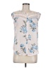 Candie's 100% Polyester Ivory Sleeveless Blouse Size M - photo 1