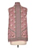 Max Studio 100% Polyester Floral Pink Sleeveless Blouse Size L - photo 2